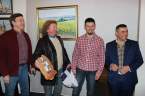 Ігор Роп`яник, Євген Король, Володимир Семчук - друзі-митці з Івано-Франківська